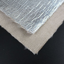 Διαστατικό φύλλο αλουμινίου αργιλίου υφασμάτων 18um υφάσματος φίμπεργκλας σταθερότητας ντυμένο AL2025