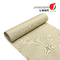 Ντυμένο Vermiculite φίμπεργκλας ύφασμα θερμικής μόνωσης αντίστασης υφασμάτων υψηλής θερμοκρασίας