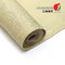 Ντυμένο Vermiculite φίμπεργκλας ύφασμα θερμικής μόνωσης αντίστασης υφασμάτων υψηλής θερμοκρασίας