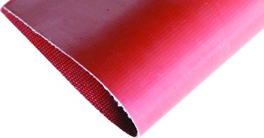 Κόκκινο ύφασμα φίμπεργκλας σιλικόνης σύνθετο, ένα δευτερεύον/διπλό ντυμένο σιλικόνη ύφασμα