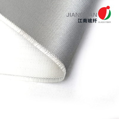γκρίζο ντυμένο πολυουρεθάνιο ύφασμα φίμπεργκλας υφασμάτων φίμπεργκλας πάχους 0.5mm
