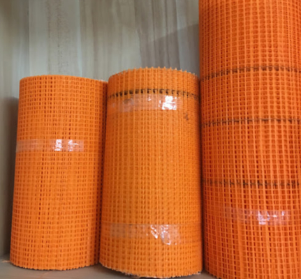 Ανθεκτικό 4*4mm 5*5mm Fiberglass Mesh Leno Woven Για τοίχο κτιρίου